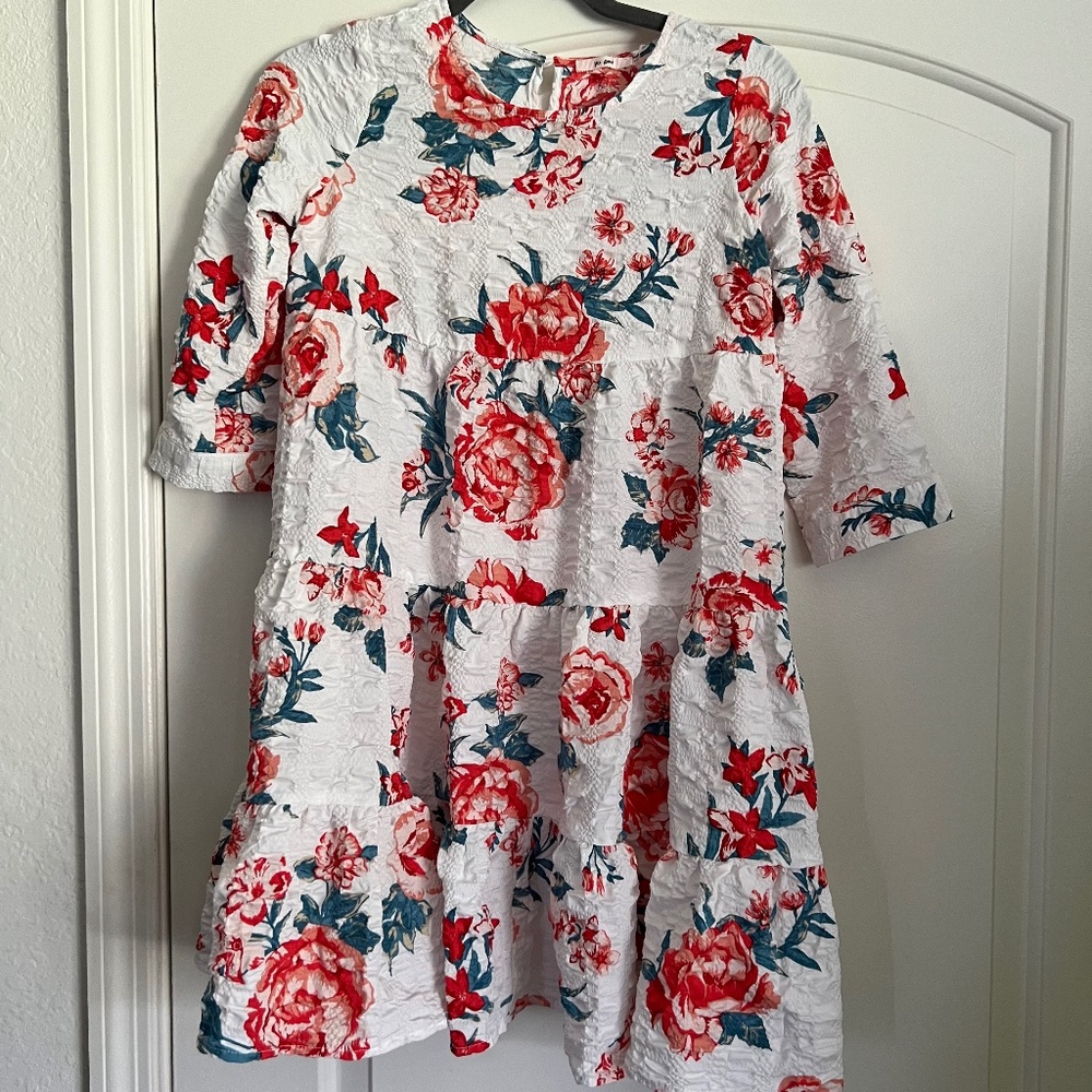 Francesca’s Floral Girl Dress